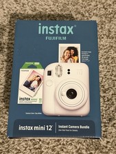 Fujifilm Instax Mini 12 Bundle - Clay White