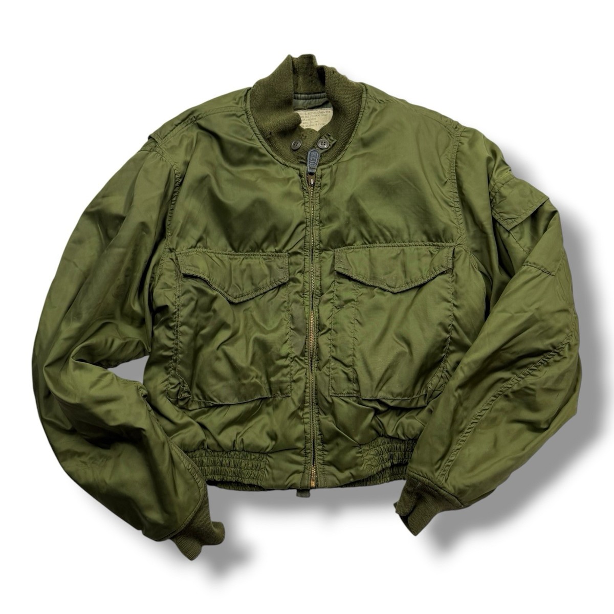 Vintage US Navy Marines G-8 WEP Flight Bomber Jacket 42 R Scovill