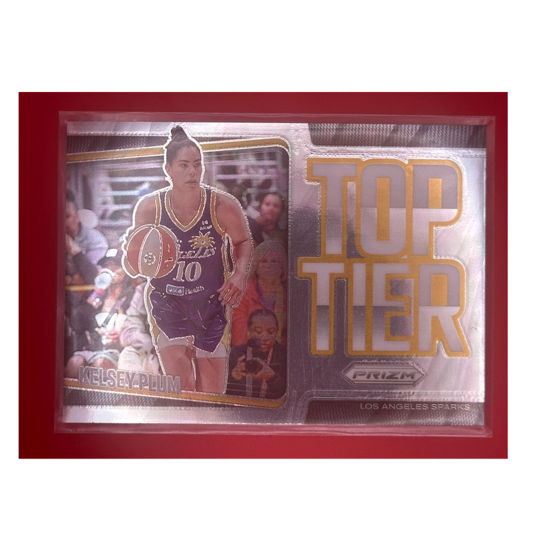 Kelsey Plum 2025 Panini Prizm WNBA Top Tier Insert #15 Los Angeles Sparks