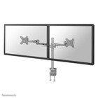 Neomounts - Monitorarm D935D 2x10-27 met klem zilvergrijs