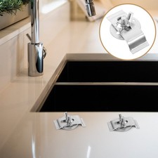 12 Sets Kitchen Sink Accessories Undermount Mounting Clips Supplies