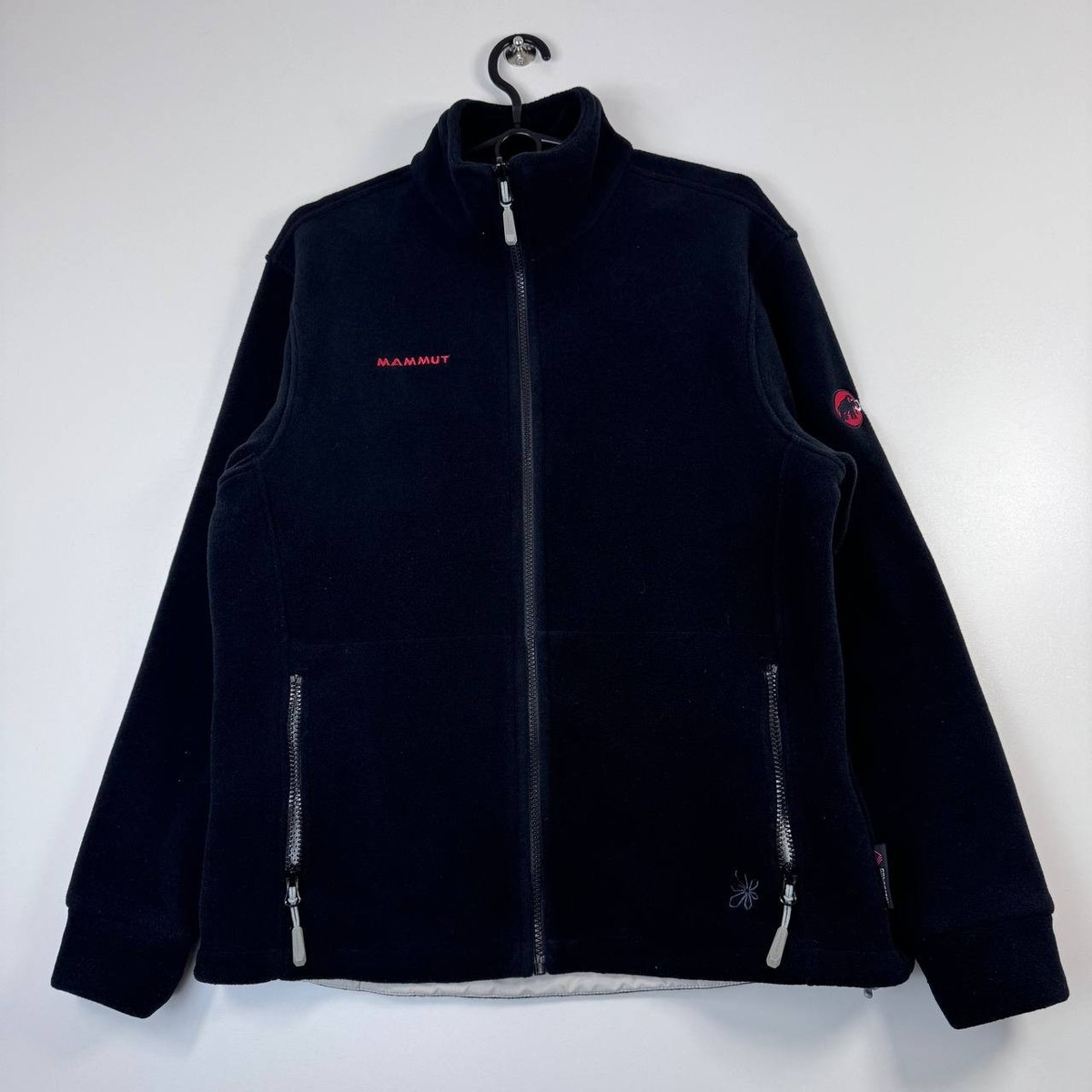 Mammut Polartec Thermal Pro Fleece Jacket Black Full Zip Outdoor