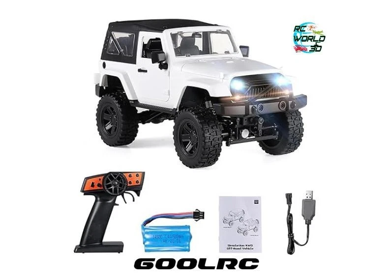 1:14 Scale TRUCK JP F1 GOOLRC Off-Road Car Crawler 1:14 Scale 2.4GHZ 4WD LIGHTS - Image 2 of 4