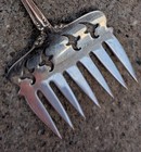Florentine by Alvin Sterling Silver Sardine / Asparagus Fork 4 1/8" .925 — photo 4