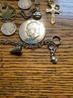 Large Junk Drawer U.S. Coins & More Cull Lot Holed Keychain Drilled Estate Sale — photo 7