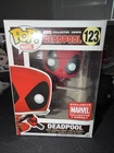 Deadpool (Leaping) (123) Marvel Collector Corps Exclusive Funko Pop