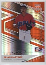 2020 Panini Elite Extra Edition Aspirations Orange /149 Brian Martinez #192 4f5