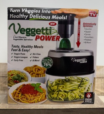 Veggetti Power Spiralizer 4 In 1 Electric Veg Spiralizer - Fast Ship