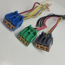 2003-2008 Ford Crown Vic Master Window Switch Connector Plug Set OEM