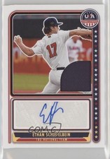 2024 Panini Stars and Stripes Hats 2/10 Ethan Schiefelbein #NTS-ES Auto 10yf