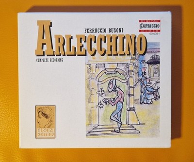 Ferruccio Busoni: Arlecchino   Gesamtaufnahme   Gerd Albrecht   Capriccio   CD