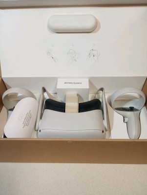 Meta Quest 2 V 256 GB All In One VR  Headset With Controllers And Charging Base 