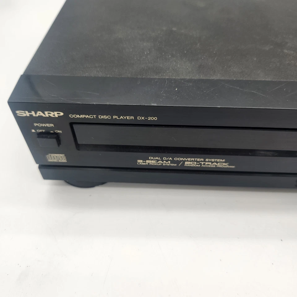 Sharp DX-200 - Single Disc CD Player Compact Disc Stereo Component - Japan Works - Image 2 of 4