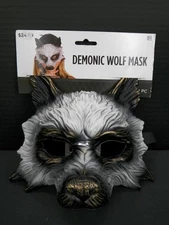 KBW Demonic Wolf Mask Wild Animal Halloween Costume Accessories