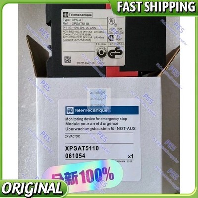 One XPSAT5110 New Original Telemecanique XPSAT5110 Type XPS-AT Safety Relay