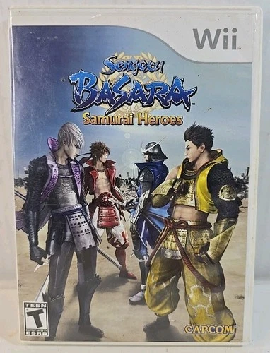 Sengoku Basara: Samurai Heroes Nintendo Wii CIB Complete In Box