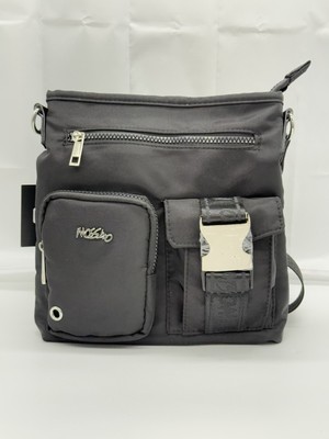 MOSSIMO Women's Black Nylon Purse/Crossbody Bag MOH025