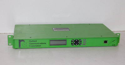 Radiant Communication QRF-5000-2 Edge Encoder Local Baseband Video Audio Channel