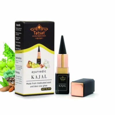 TATSAT - 100 % natürlicher zertifizierter ayurvedischer Kajal mit reinen Kräu...