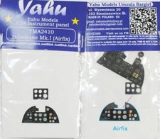 Yahu Models YMA2410 Hurricane Mk.I Instrument Panel for Airfix 1/24