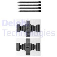 LX0398 Delphi accessory set, disc brake pad for Mercedes-Benz