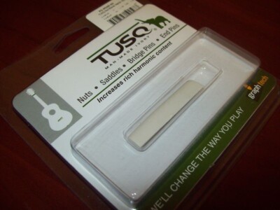NEW Graph Tech PQ-M100-00 1-7/8'' Martin Style Nut, Angled Bottom - TUSQ