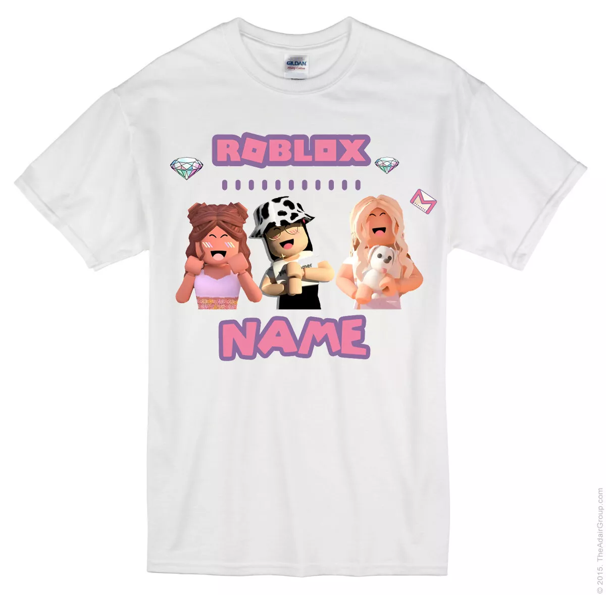 Personalized Roblox Birthday T-Shirt