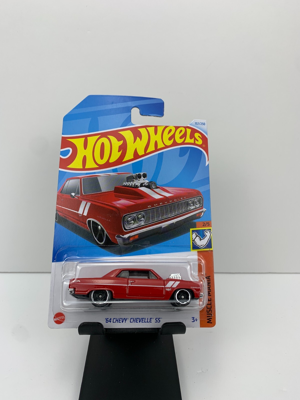 Hot Wheels 2024 Mainline H Case Muscle Mania '64 Chevy Chevelle SS Red 157/250