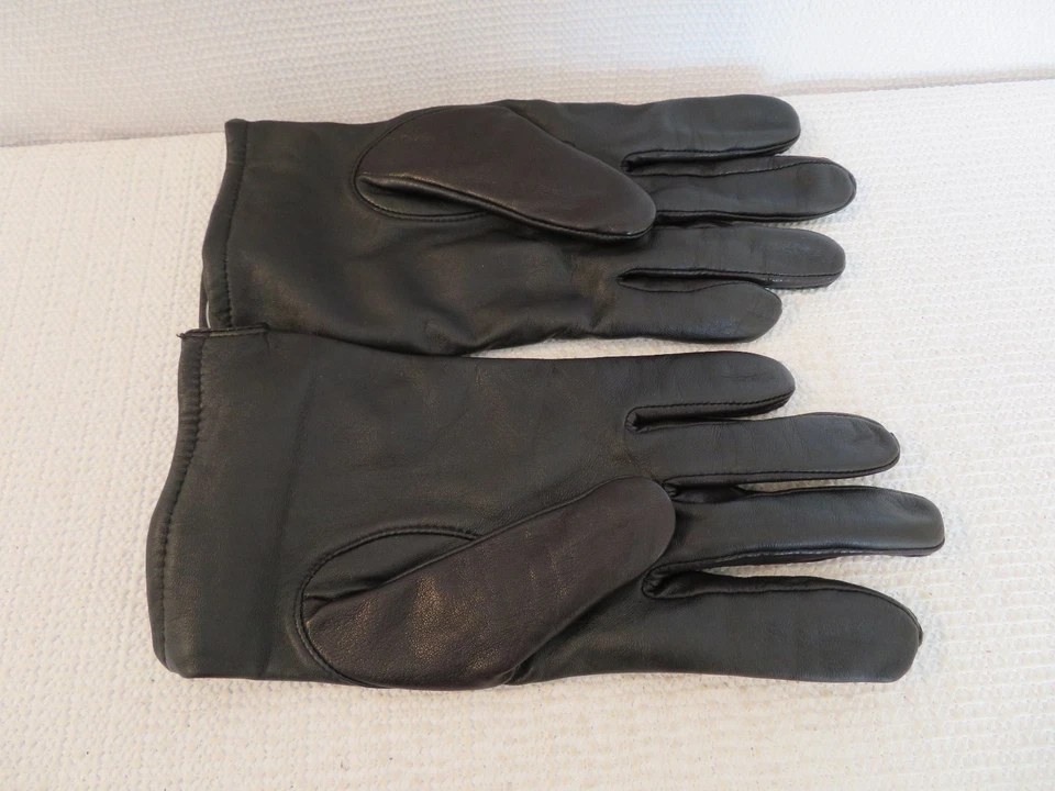 NUEVOS GUANTES DE CUERO FORRADOS CON CASHEMERE J.CREW PARA HOMBRE, 05828, TALLA S, NEGROS, $98 Foto 3 de 4