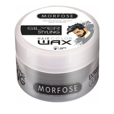 Morfose Hair Wax Silver Color 100ml