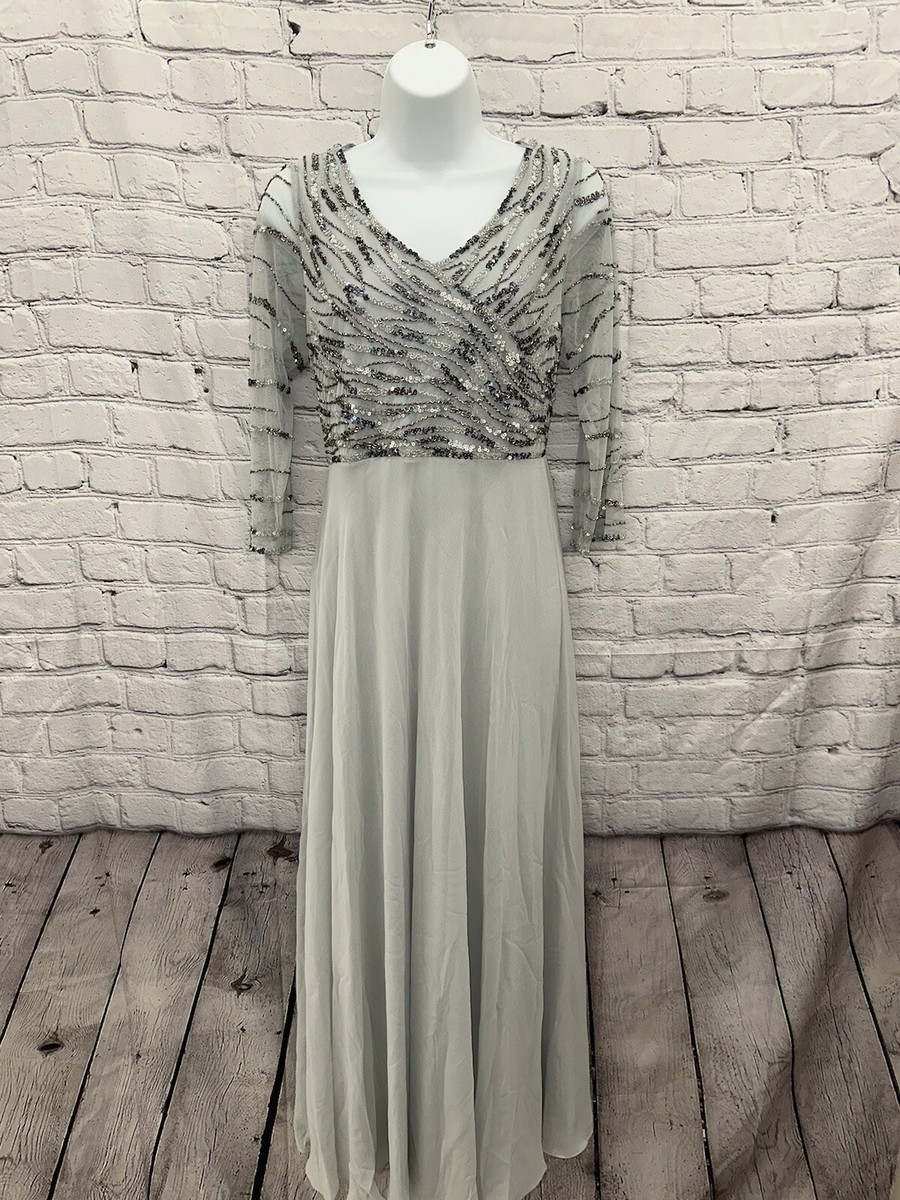 knee length dresses for ladies J Kara Long Mother of the Bride Dress Sale main image 1