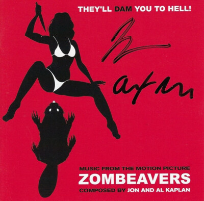 Zombeavers (2014) Complete Score CD / signed by Composer&Writer Jon & Al Kaplan!