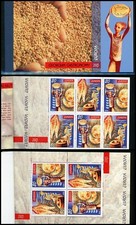 Georgia Scott #366b SA BOOKLET Europa 2005 Gastronomy CV$27+ 457999