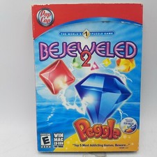 Bejeweled 2: Peggle - Worlds 1 Puzzle Game PC WIN/MAC CD-ROM, 2007