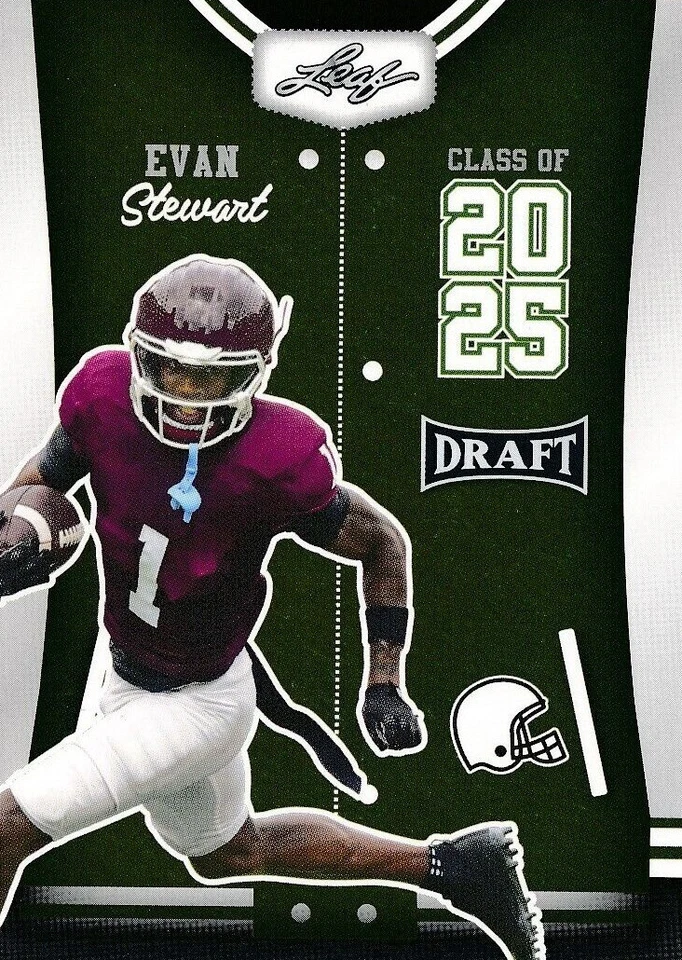 2023 Leaf Draft Evan Stewart #83