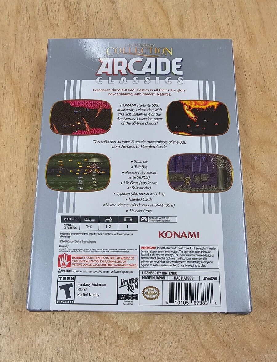 Arcade Classics Anniversary Collection [Classic Edition] Nintendo