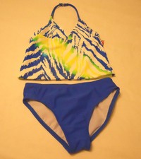 Op Kids SwimSuit Tankini Set Swimwear Girls Small 6-6X