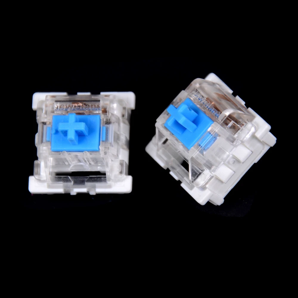 10X Blue Mechanical Keyboard Switches Compatible with Cherry MX Testers </s>