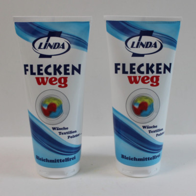 LINDA Flecken weg, bleichmittelfreie Paste zum Entfernen von Flecken 2 x 200 ml