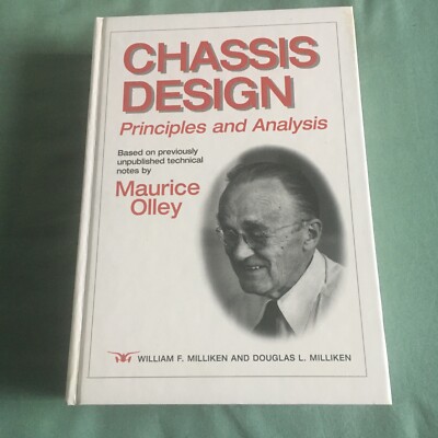 Chassis Design - Principles and Analysis - William & Douglas Milliken - 2002 vgc
