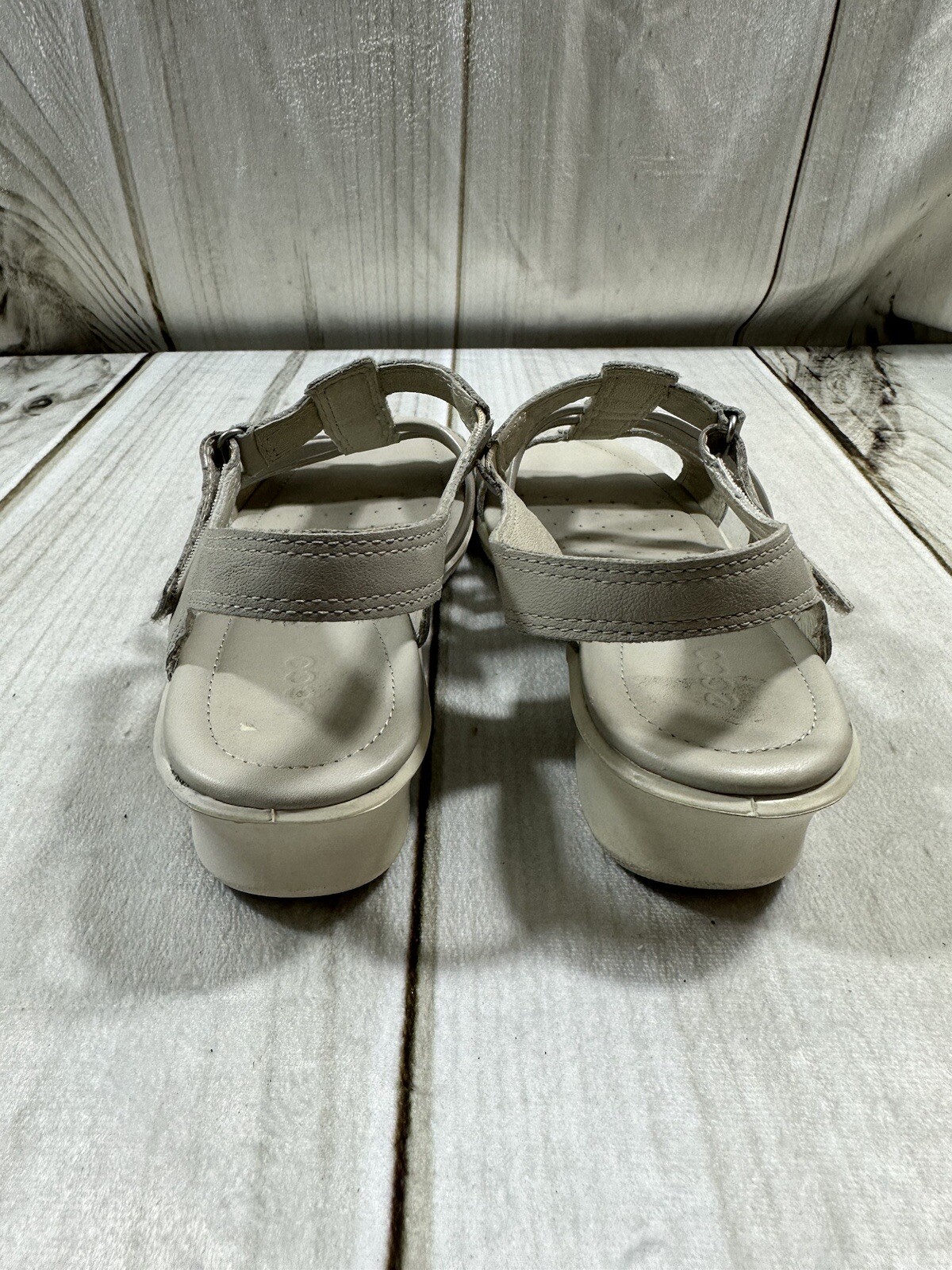 ECCO WOMENS FELICIA LEATHER WEDGE SLINGBACK SANDAL SH… Gem