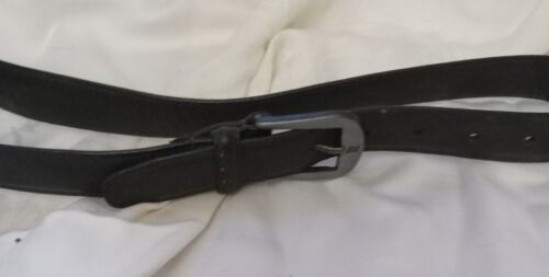Brookhurst Glove Leather Black Plain Equestrian Belt, Size 28 USA - 第 1/2 張圖片