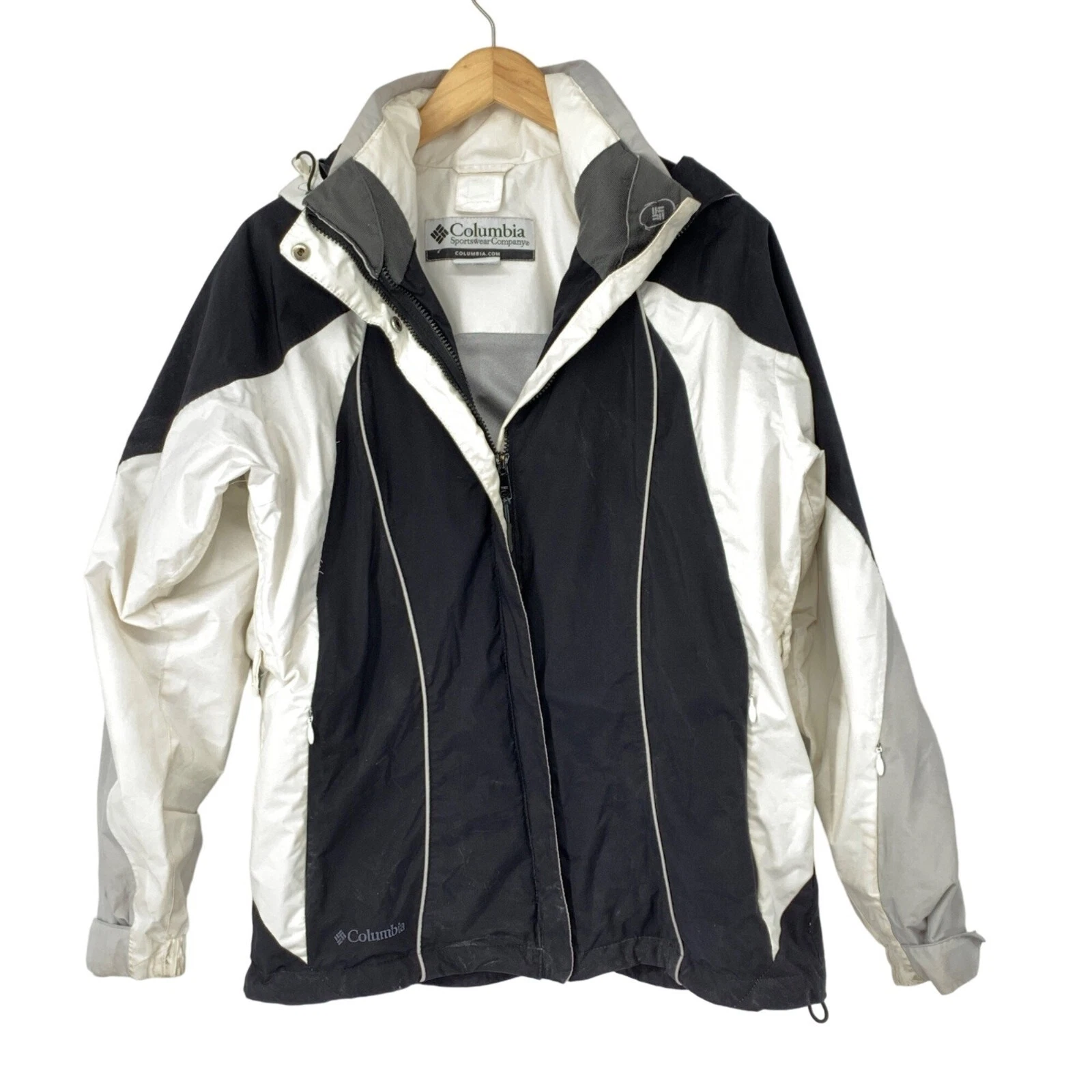 Womens Columbia Core Ski Shell Jacket Size Large Shell 3494 Snow Board Winter