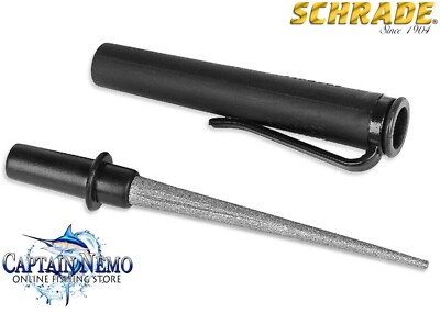 SCHRADE COMPACT DIAMOND COATED POCKET KNIFE SHARPENER DIAMOND ROD STEEL  SCHDDS Australia