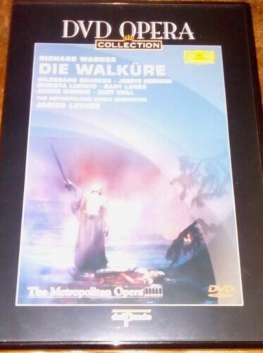 RICHARD WAGNER DIE WALKURE 2 X DVD OPERA JAMES LEVINE  - Afbeelding 1 van 3