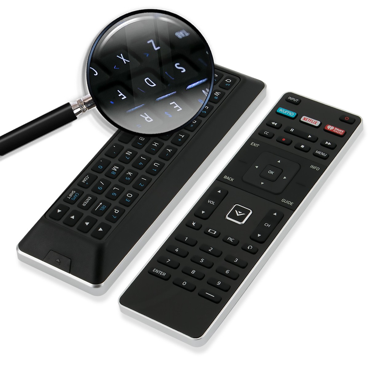 新しいxrt500リモートwith Netflix Iheartキーフィットfor VIZIOスマートテレビp702ui-b3?rs65-bl m602i-b3?m322i-b1?m422i-b1?m602i-b3?p502ui- Amazon.com: New XRT500 Remote Control fit for vizio HDTV