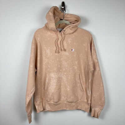 Champion Hoodie Mens Medium Home Tie Dye Reverse Weave