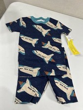 Carters Boys Knit Pj Short Set Size 5 T New