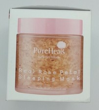 Pureheals Real Rose Petal Sleeping Mask 100g FREE SHIPPING New In Box