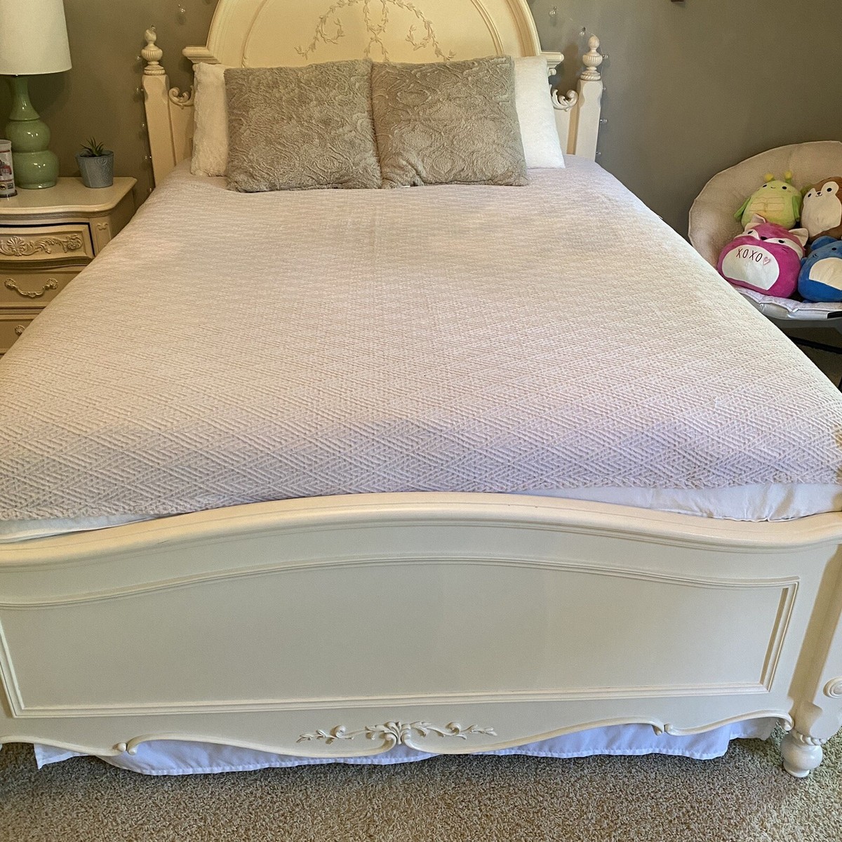 Piu Belle Full Queen Cotton Coverlet Bedspread Blanket Waffle